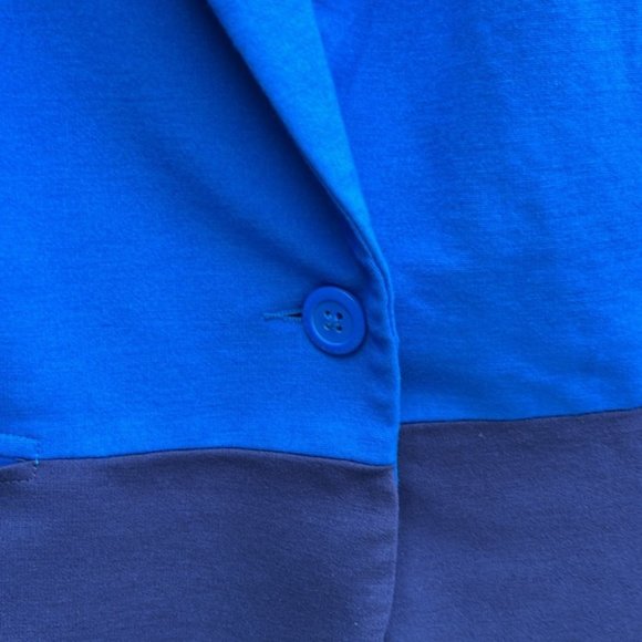 Jessica Simpson Blue and Navy Blazer - Picture 3 of 7